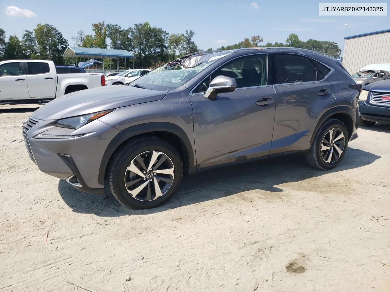 2019 Lexus Nx 300 Base VIN: JTJYARBZ0K2143325 Lot: 68439544