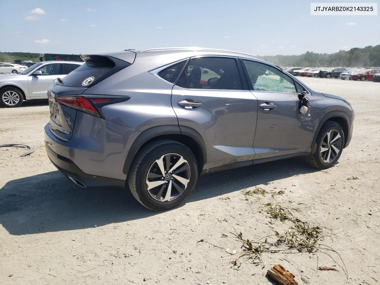 2019 Lexus Nx 300 Base VIN: JTJYARBZ0K2143325 Lot: 68439544