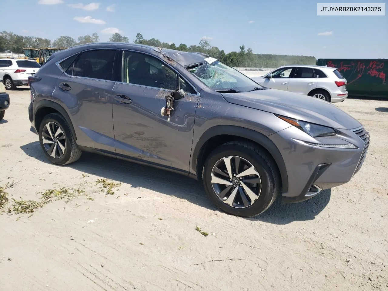 2019 Lexus Nx 300 Base VIN: JTJYARBZ0K2143325 Lot: 68439544