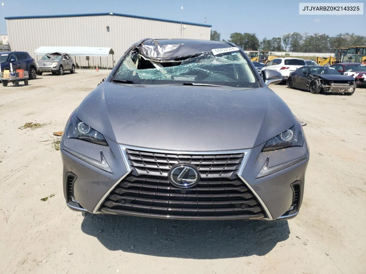 2019 Lexus Nx 300 Base VIN: JTJYARBZ0K2143325 Lot: 68439544