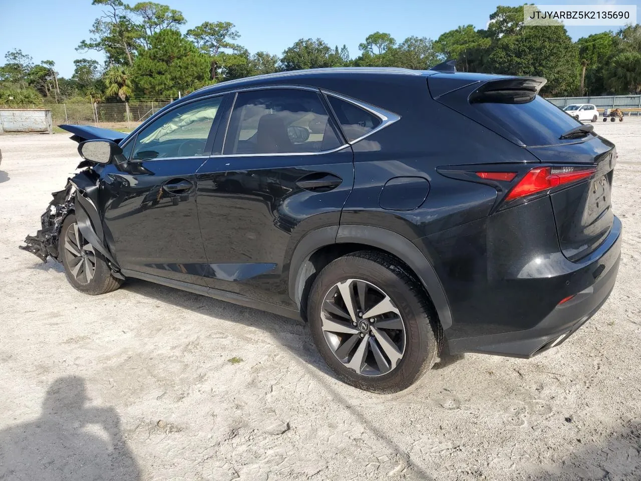 2019 Lexus Nx 300 Base VIN: JTJYARBZ5K2135690 Lot: 69027194