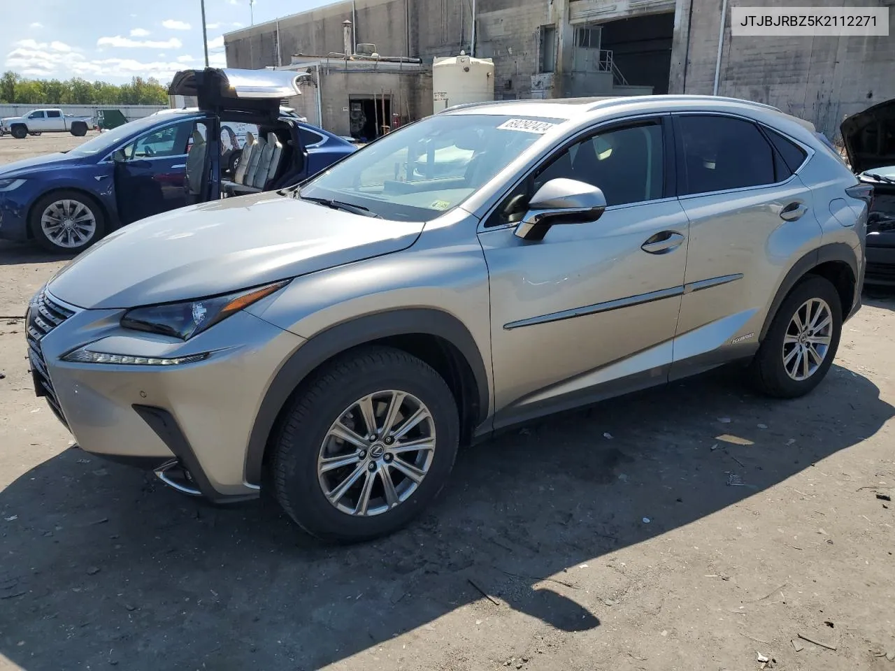 2019 Lexus Nx 300H VIN: JTJBJRBZ5K2112271 Lot: 69292424