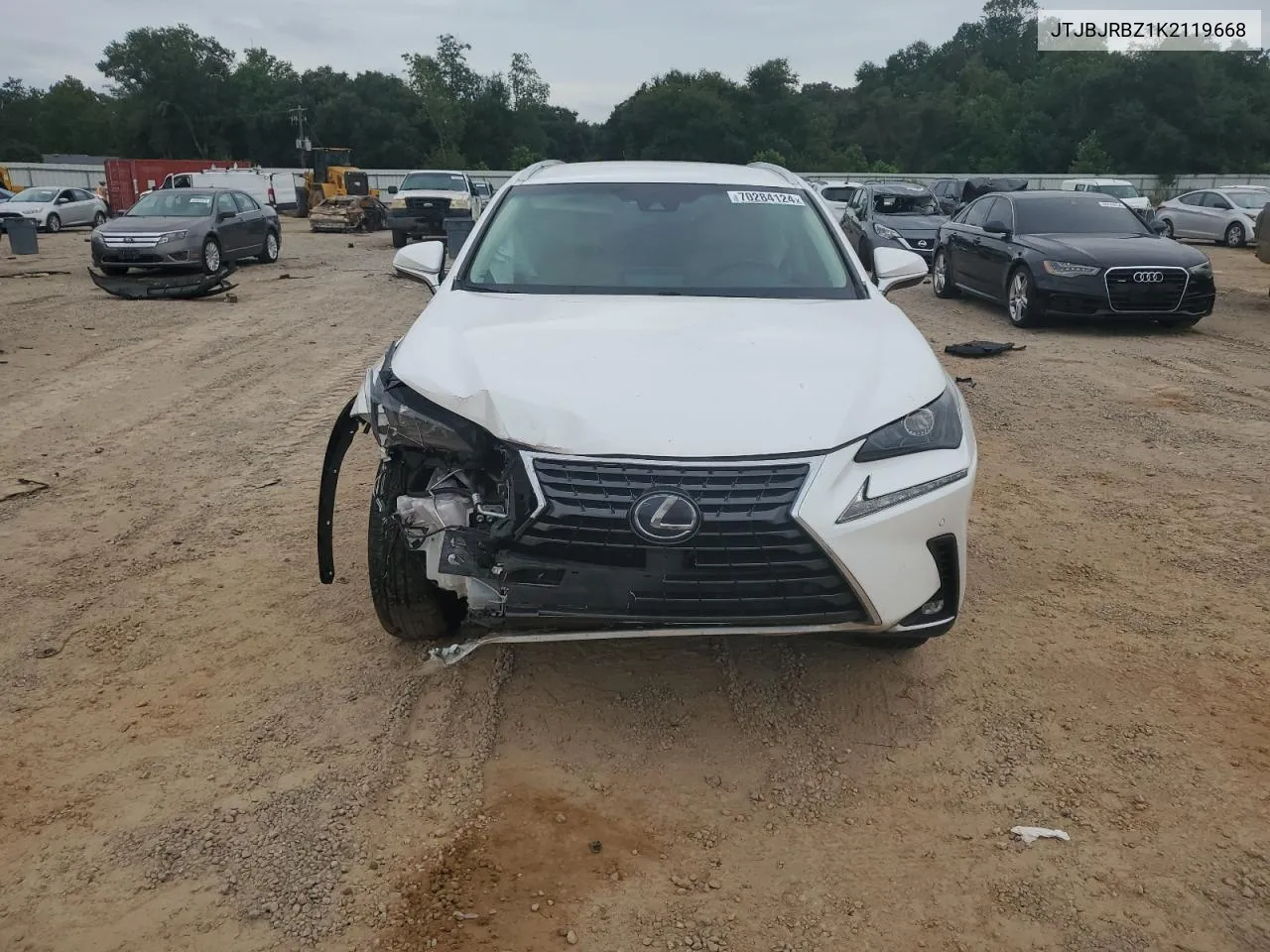 JTJBJRBZ1K2119668 2019 Lexus Nx 300H