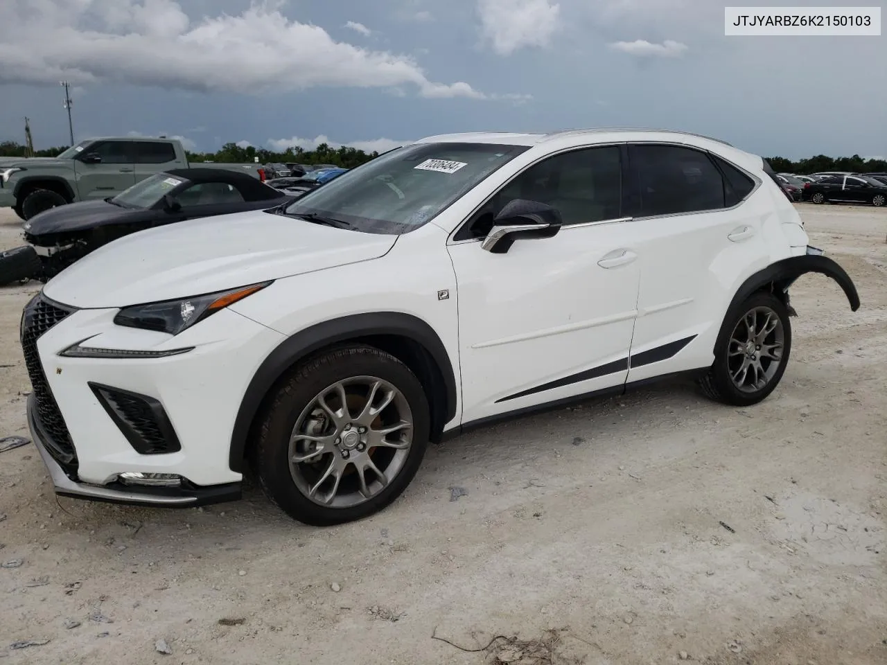 JTJYARBZ6K2150103 2019 Lexus Nx 300 Base