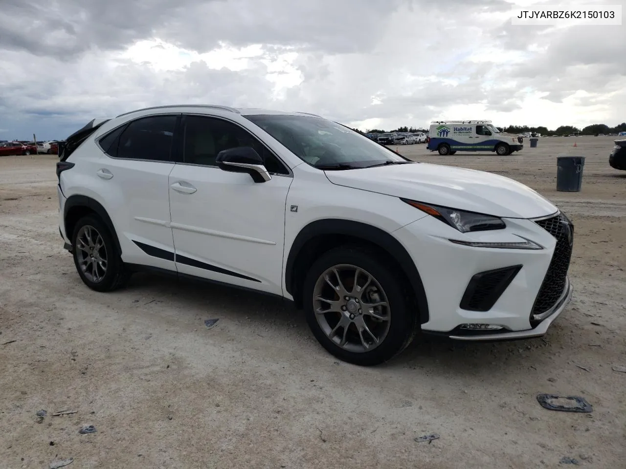 JTJYARBZ6K2150103 2019 Lexus Nx 300 Base