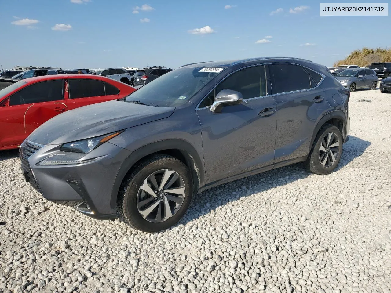 2019 Lexus Nx 300 Base VIN: JTJYARBZ3K2141732 Lot: 70491854