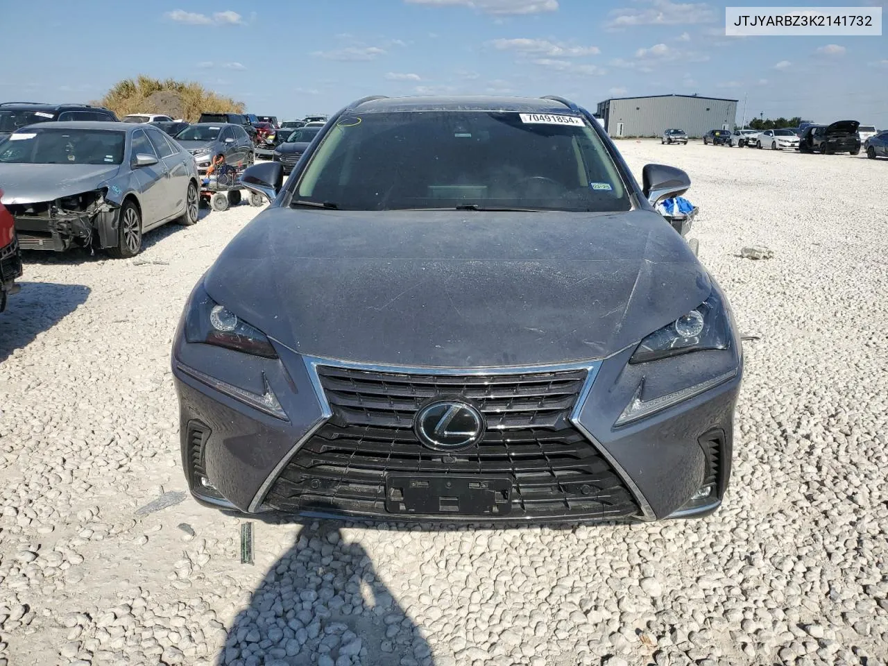 2019 Lexus Nx 300 Base VIN: JTJYARBZ3K2141732 Lot: 70491854