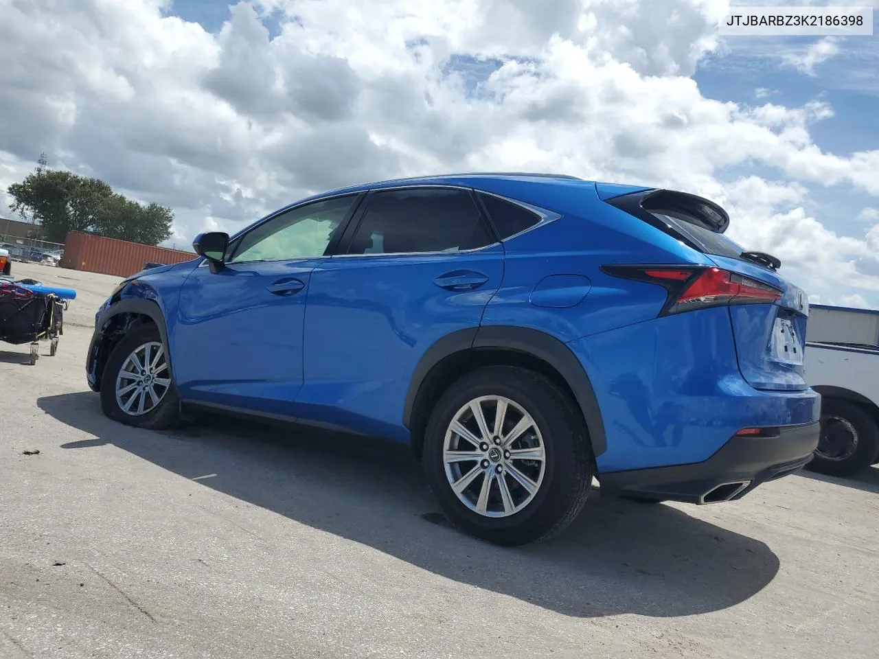 2019 Lexus Nx 300 Base VIN: JTJBARBZ3K2186398 Lot: 70581204