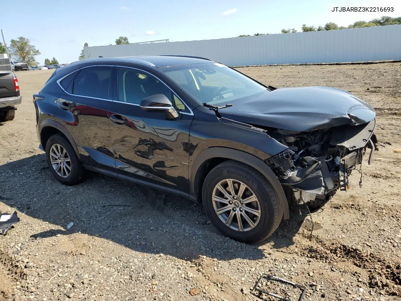 2019 Lexus Nx 300 Base VIN: JTJBARBZ3K2216693 Lot: 70718254