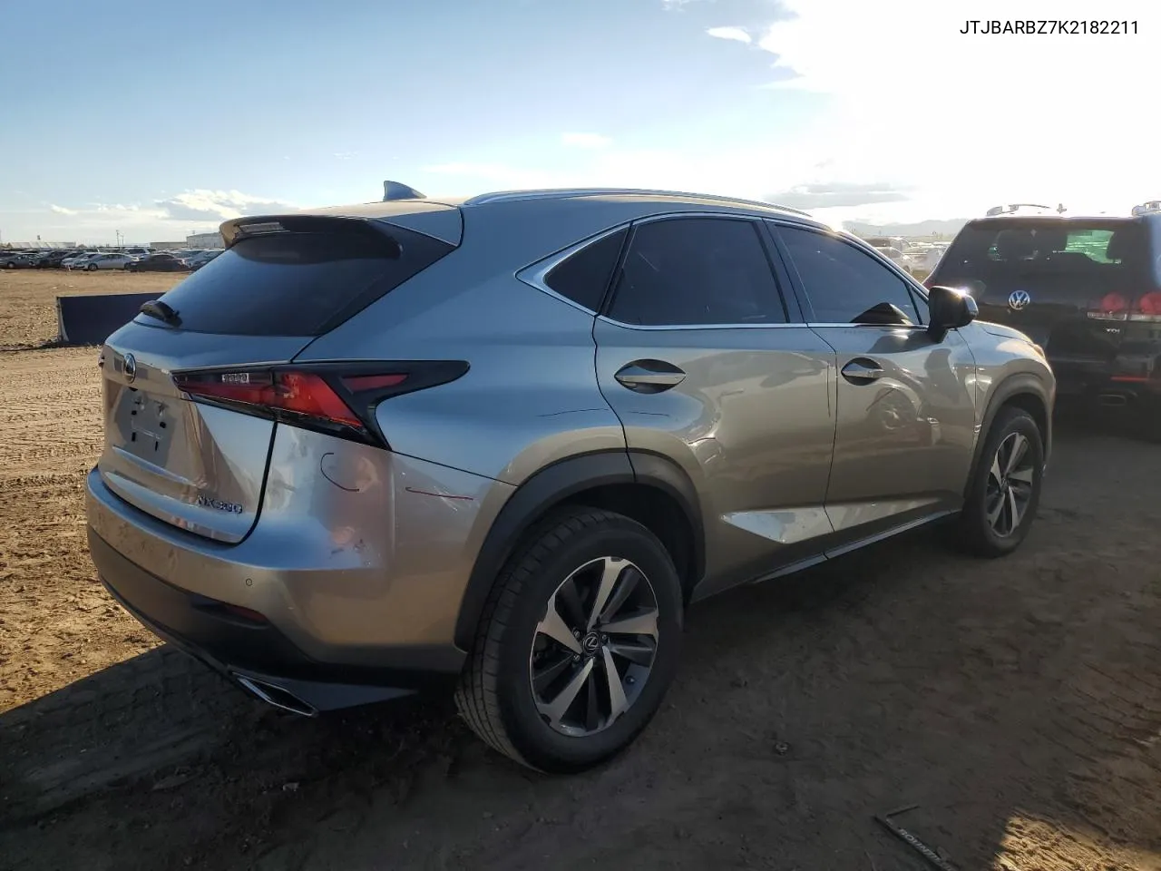 2019 Lexus Nx 300 Base VIN: JTJBARBZ7K2182211 Lot: 71082804