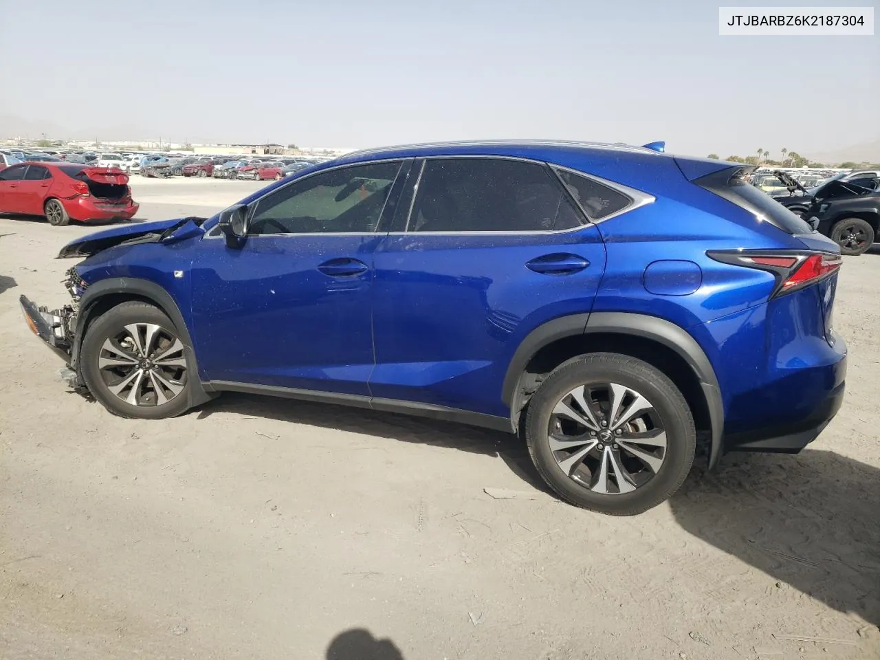 2019 Lexus Nx 300 Base VIN: JTJBARBZ6K2187304 Lot: 71454714