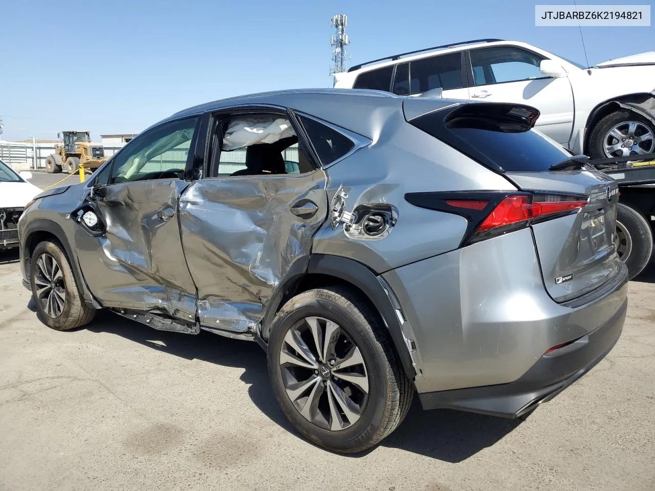 2019 Lexus Nx 300 Base VIN: JTJBARBZ6K2194821 Lot: 72632054