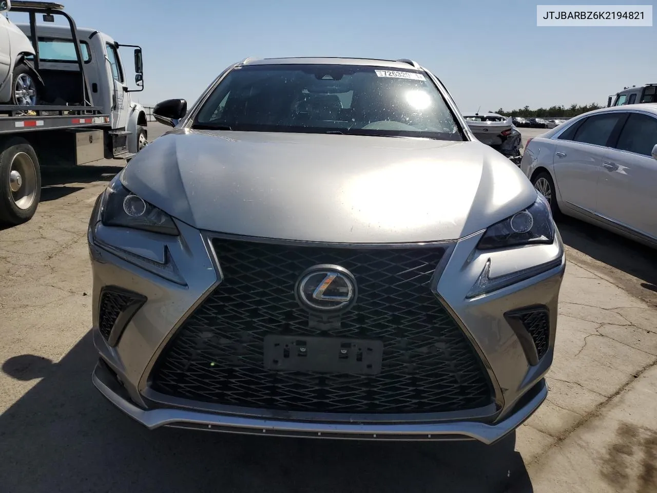 2019 Lexus Nx 300 Base VIN: JTJBARBZ6K2194821 Lot: 72632054