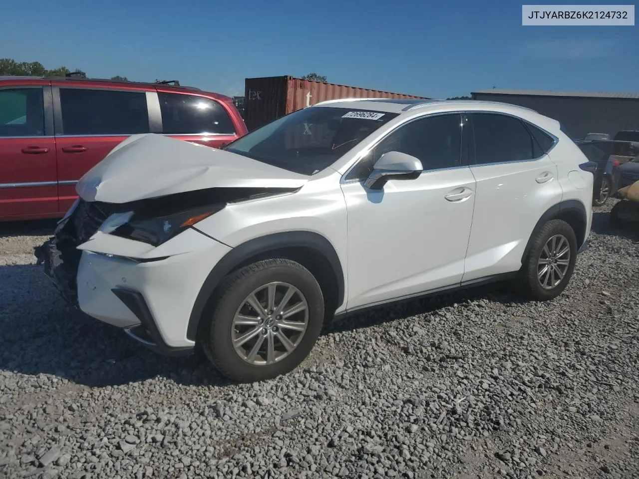 JTJYARBZ6K2124732 2019 Lexus Nx 300 Base