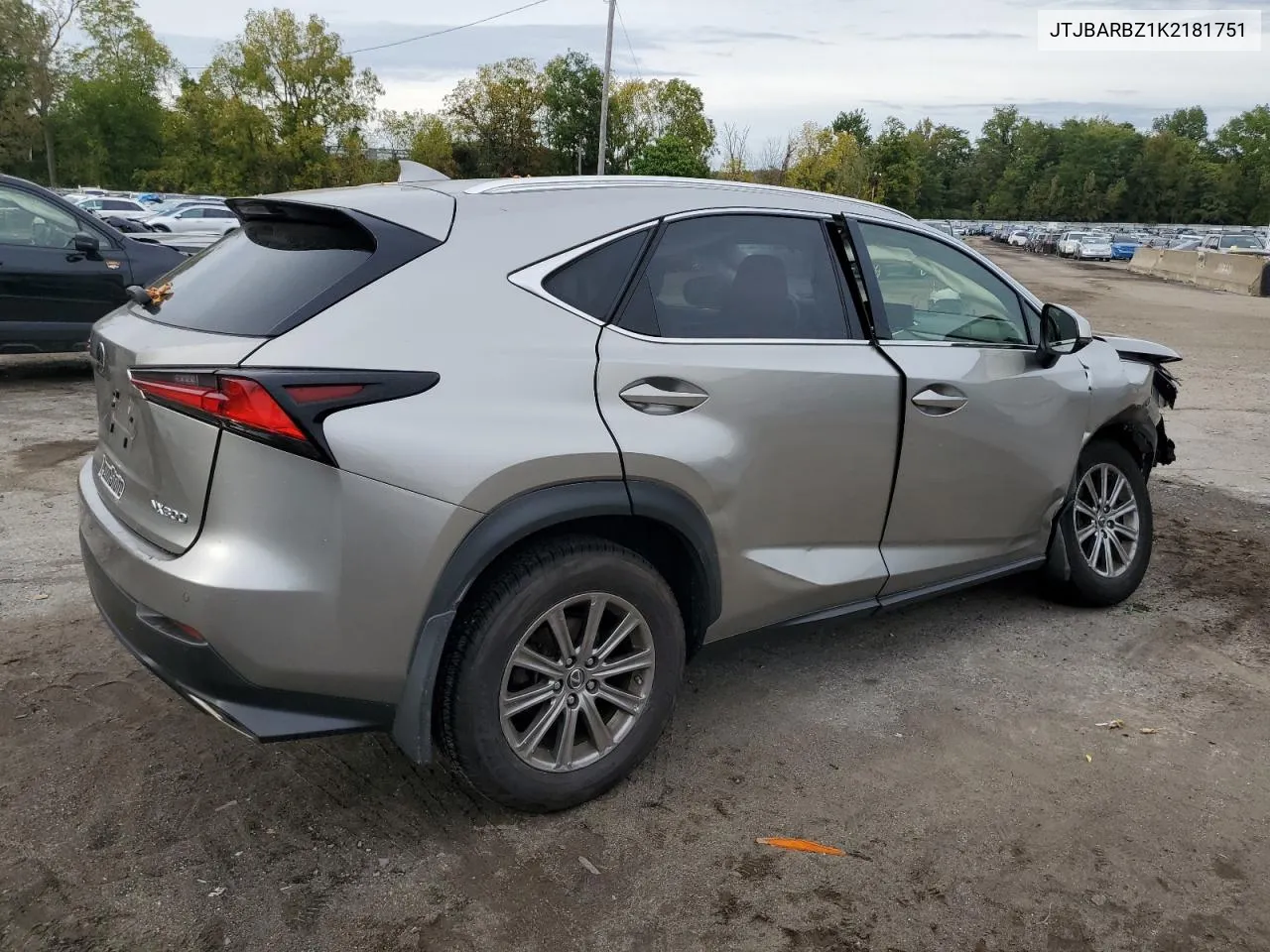 JTJBARBZ1K2181751 2019 Lexus Nx 300 Base