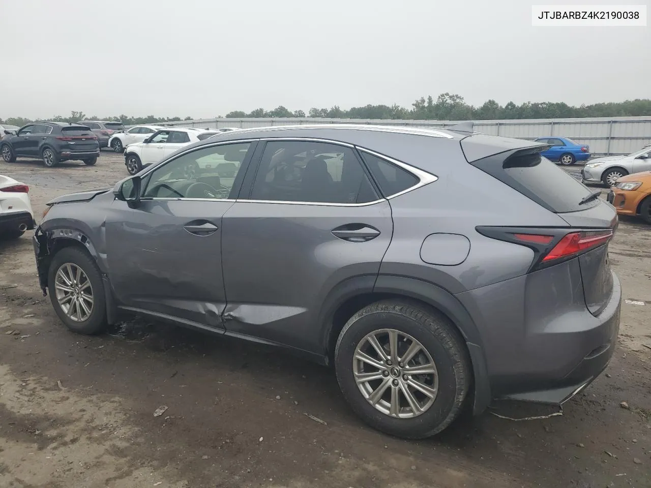 2019 Lexus Nx 300 Base VIN: JTJBARBZ4K2190038 Lot: 73135174