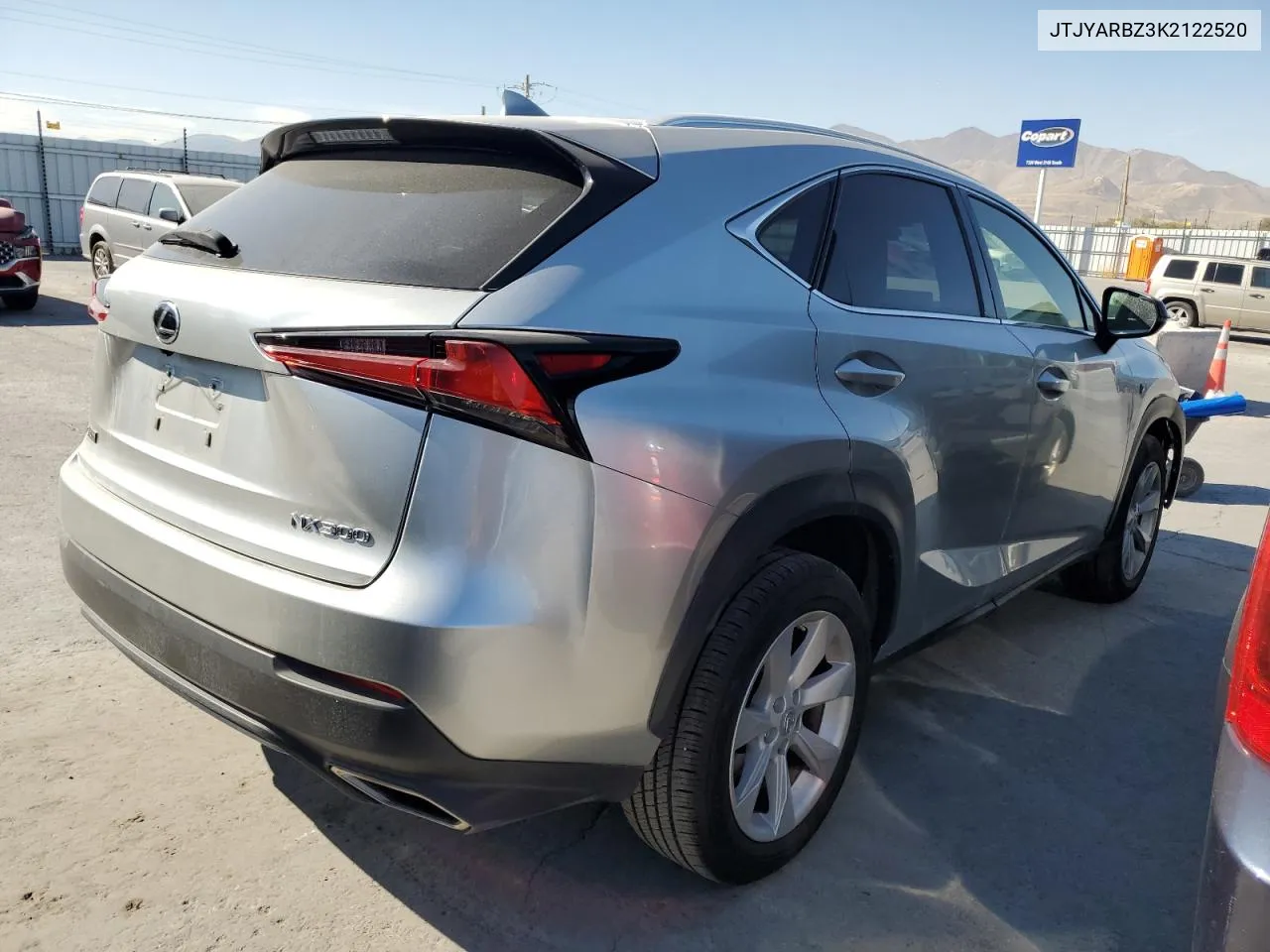 2019 Lexus Nx 300 Base F Sport VIN: JTJYARBZ3K2122520 Lot: 73385774