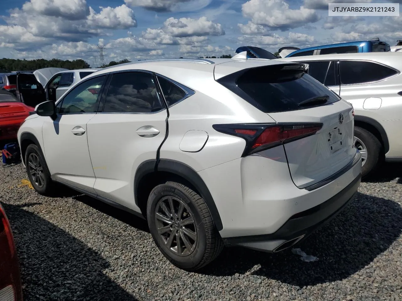 2019 Lexus Nx 300 Base VIN: JTJYARBZ9K2121243 Lot: 73693844