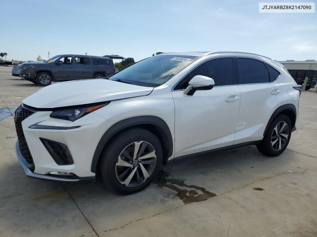 2019 Lexus Nx 300 Base VIN: JTJYARBZ8K2147090 Lot: 73809604