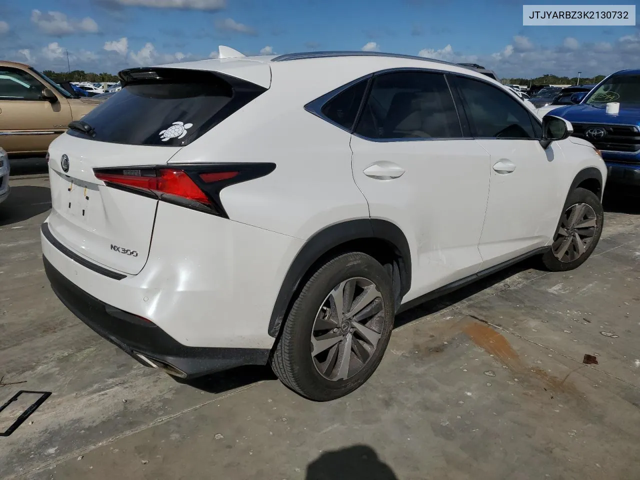 2019 Lexus Nx 300 Base VIN: JTJYARBZ3K2130732 Lot: 74254204