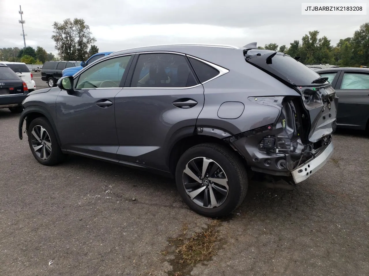 2019 Lexus Nx 300 Base VIN: JTJBARBZ1K2183208 Lot: 74394714