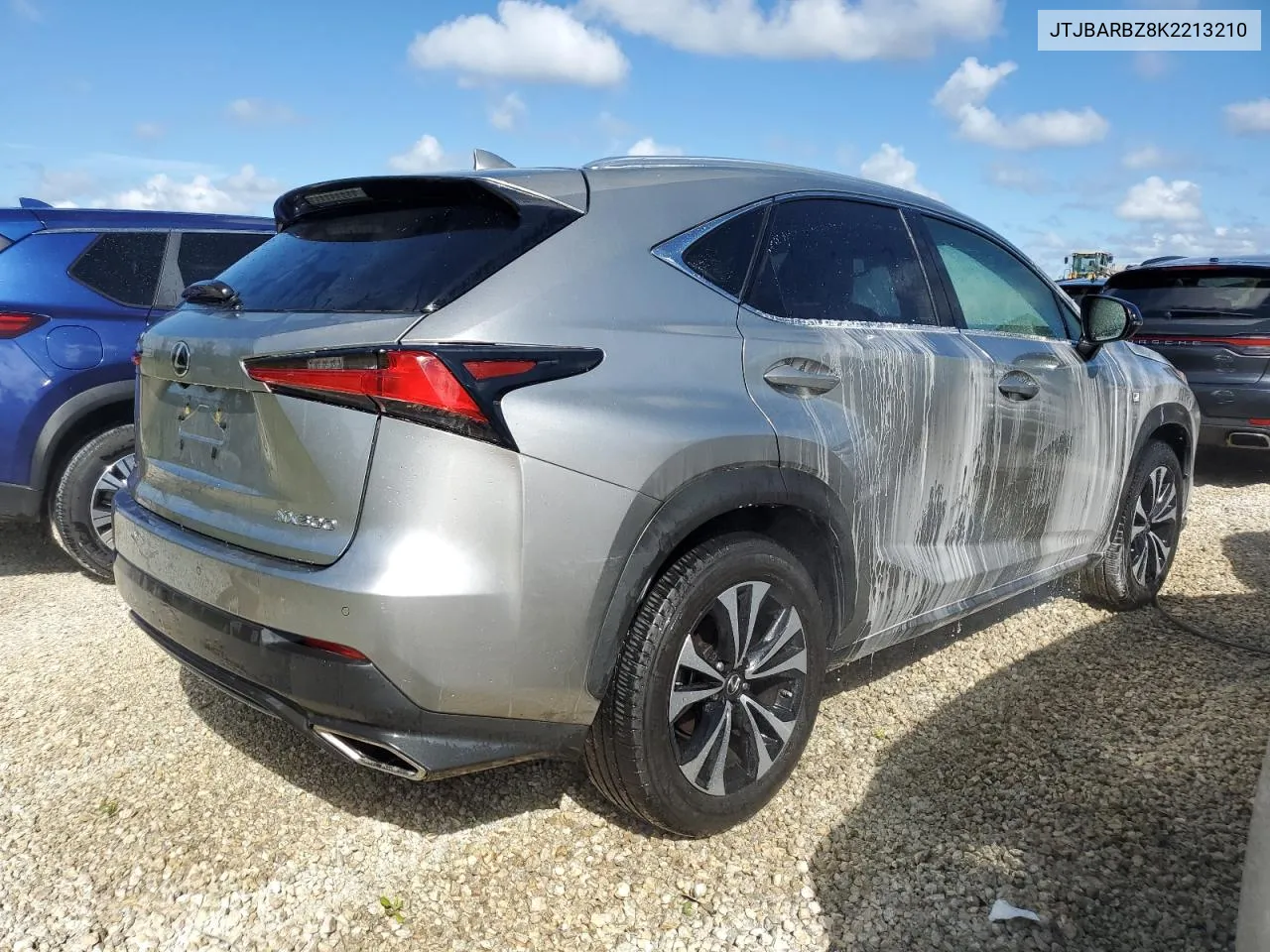 2019 Lexus Nx 300 Base VIN: JTJBARBZ8K2213210 Lot: 74451454