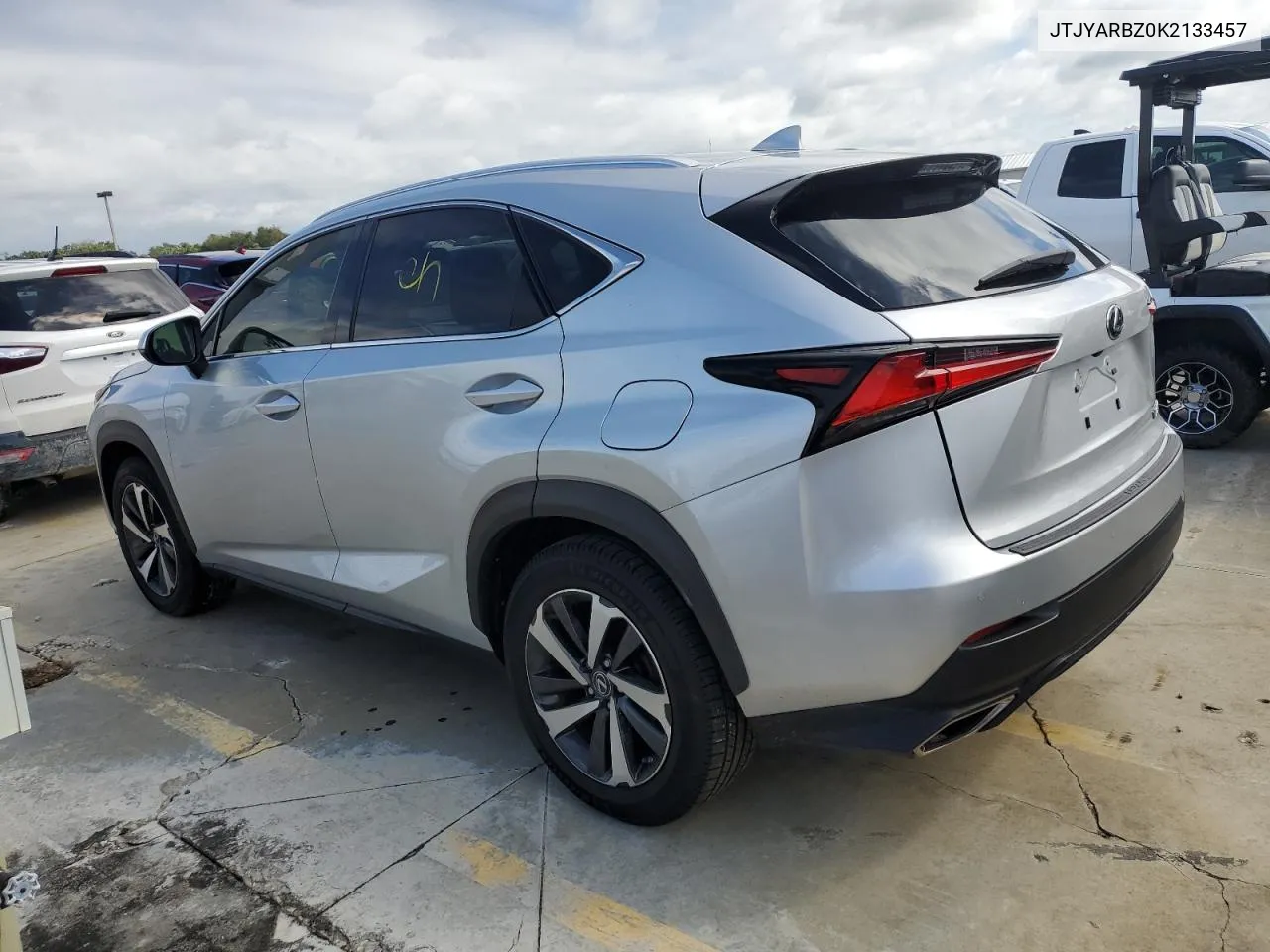 2019 Lexus Nx 300 Base VIN: JTJYARBZ0K2133457 Lot: 74750204