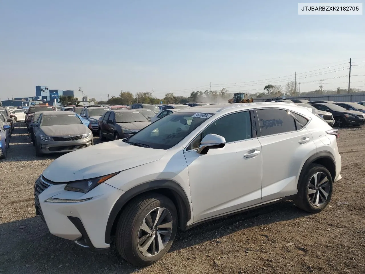 2019 Lexus Nx 300 Base VIN: JTJBARBZXK2182705 Lot: 74766604