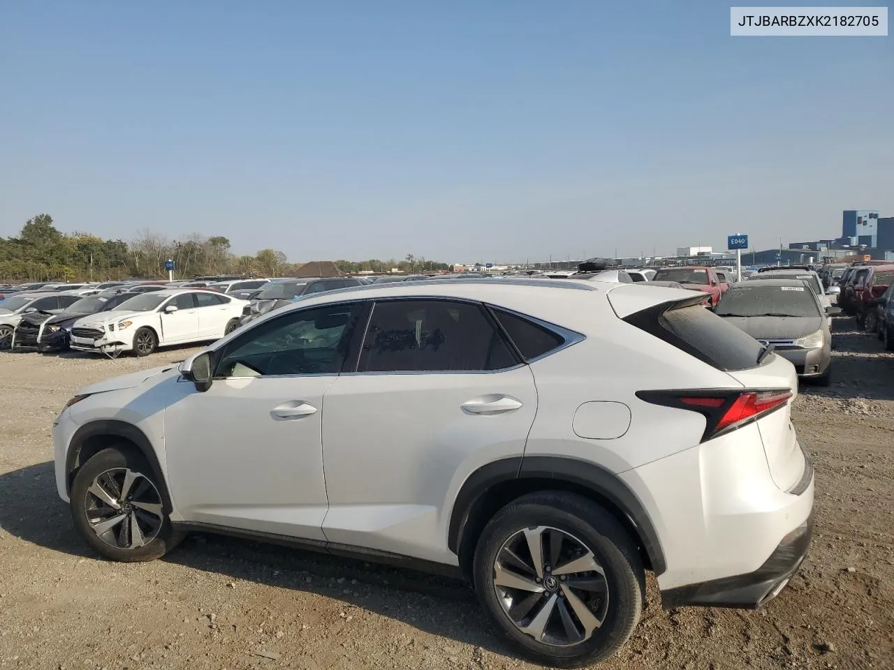 2019 Lexus Nx 300 Base VIN: JTJBARBZXK2182705 Lot: 74766604