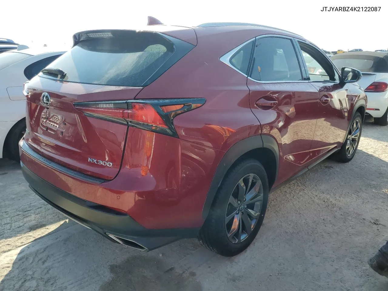 2019 Lexus Nx 300 Base VIN: JTJYARBZ4K2122087 Lot: 74921144