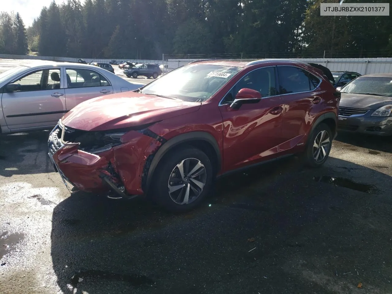 2019 Lexus Nx 300H VIN: JTJBJRBZXK2101377 Lot: 75759684