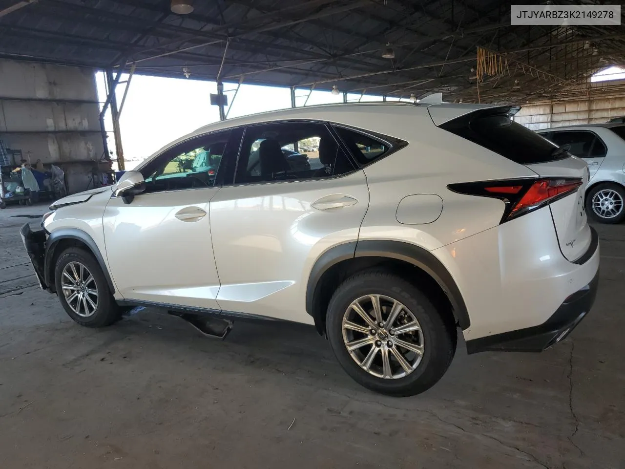 2019 Lexus Nx 300 Base VIN: JTJYARBZ3K2149278 Lot: 75845064