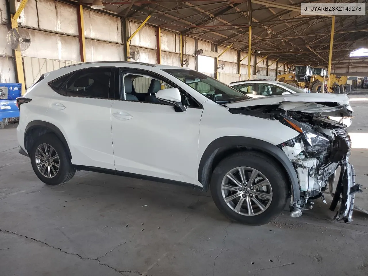 2019 Lexus Nx 300 Base VIN: JTJYARBZ3K2149278 Lot: 75845064