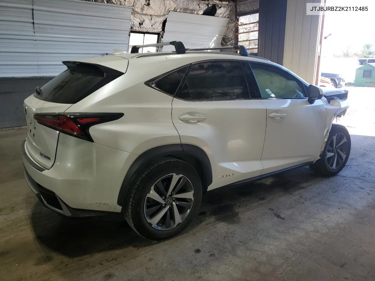 2019 Lexus Nx 300H VIN: JTJBJRBZ2K2112485 Lot: 77308104