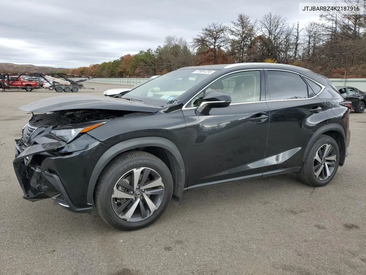 2019 Lexus Nx 300 Base VIN: JTJBARBZ4K2187916 Lot: 77534724