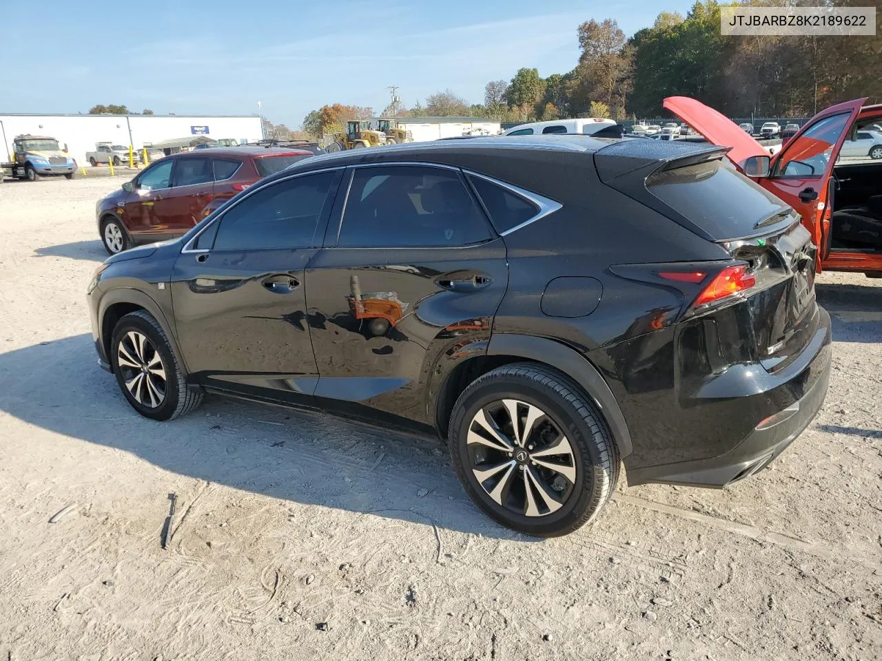 2019 Lexus Nx 300 Base VIN: JTJBARBZ8K2189622 Lot: 77897464