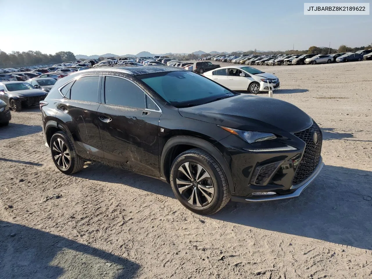 2019 Lexus Nx 300 Base VIN: JTJBARBZ8K2189622 Lot: 77897464