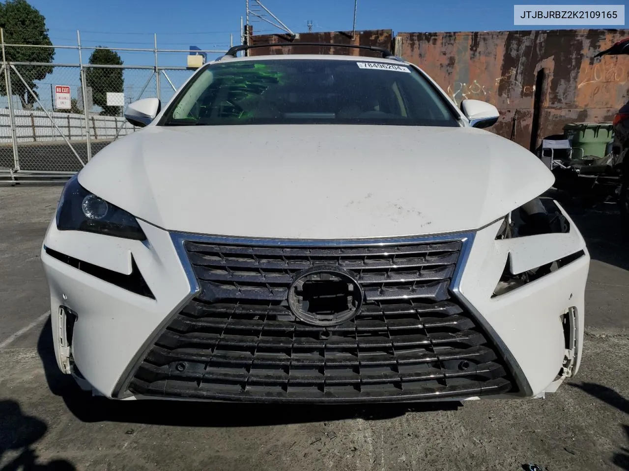 JTJBJRBZ2K2109165 2019 Lexus Nx 300H