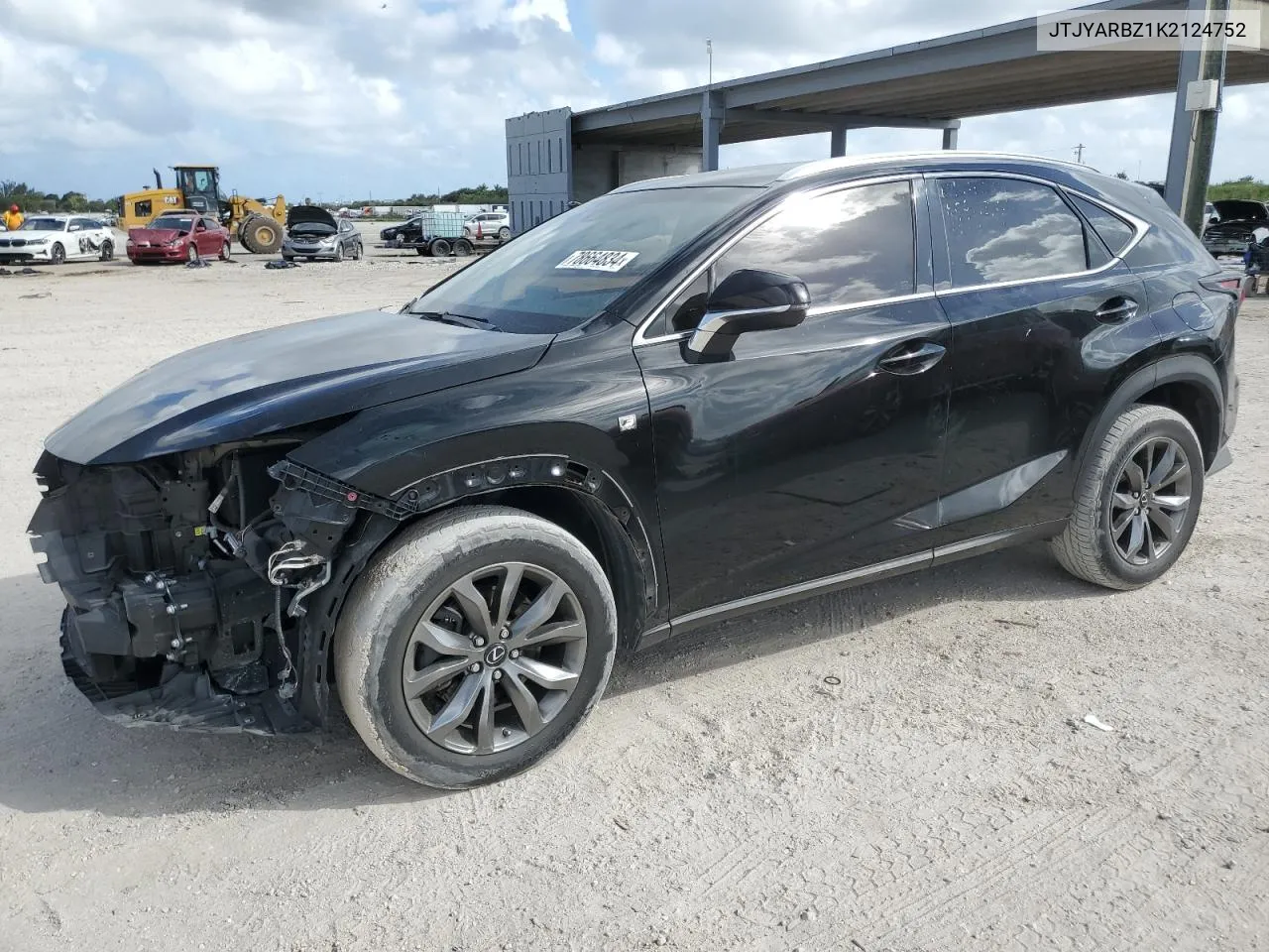 2019 Lexus Nx 300 Base VIN: JTJYARBZ1K2124752 Lot: 78664834