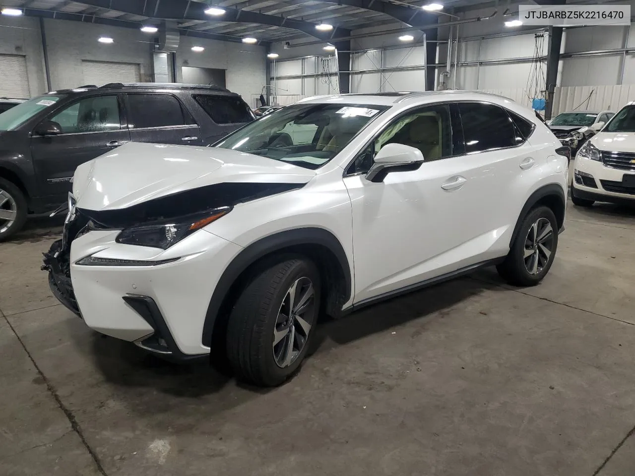 2019 Lexus Nx 300 Base VIN: JTJBARBZ5K2216470 Lot: 78803934