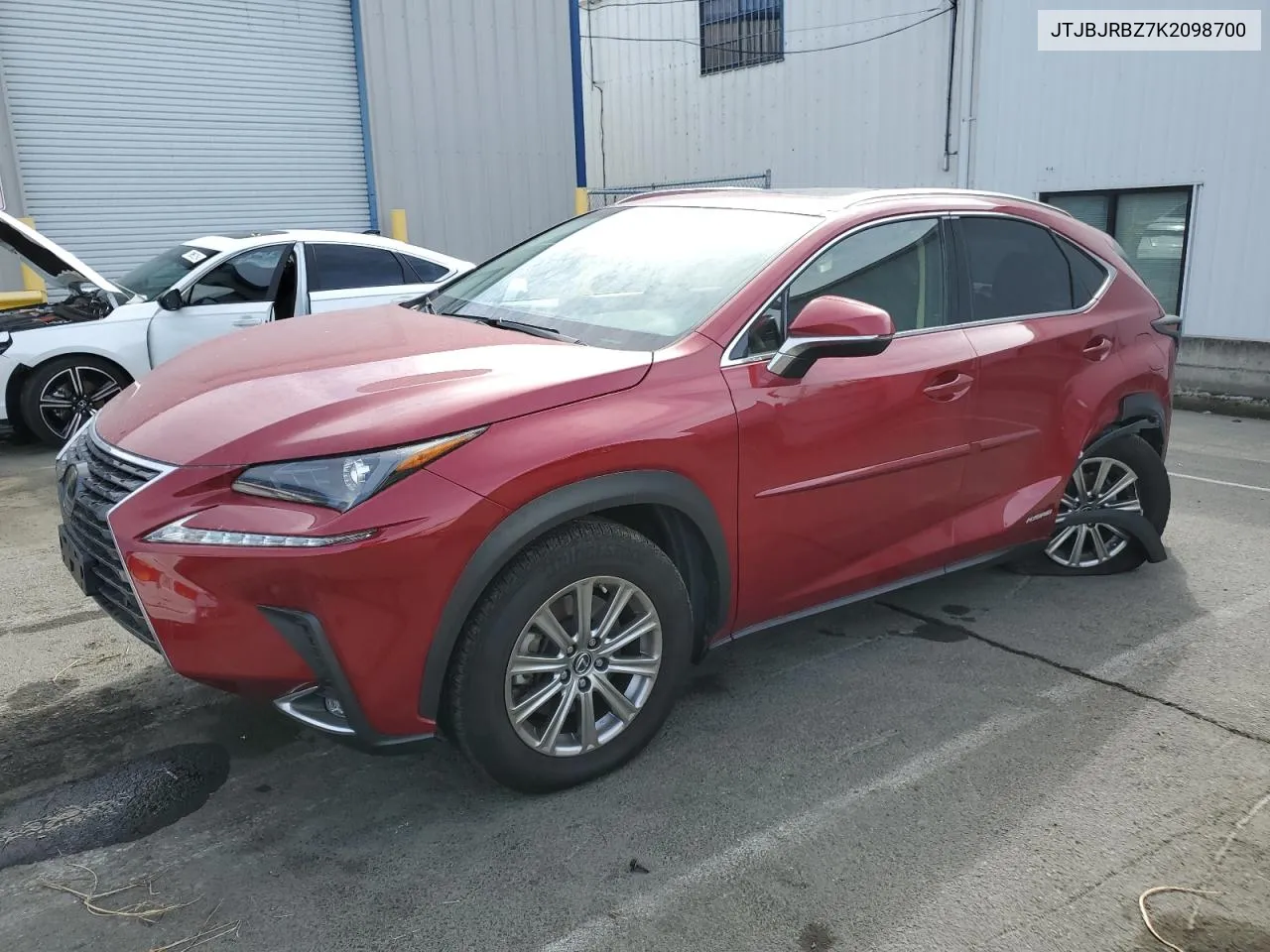 2019 Lexus Nx 300H VIN: JTJBJRBZ7K2098700 Lot: 79107784