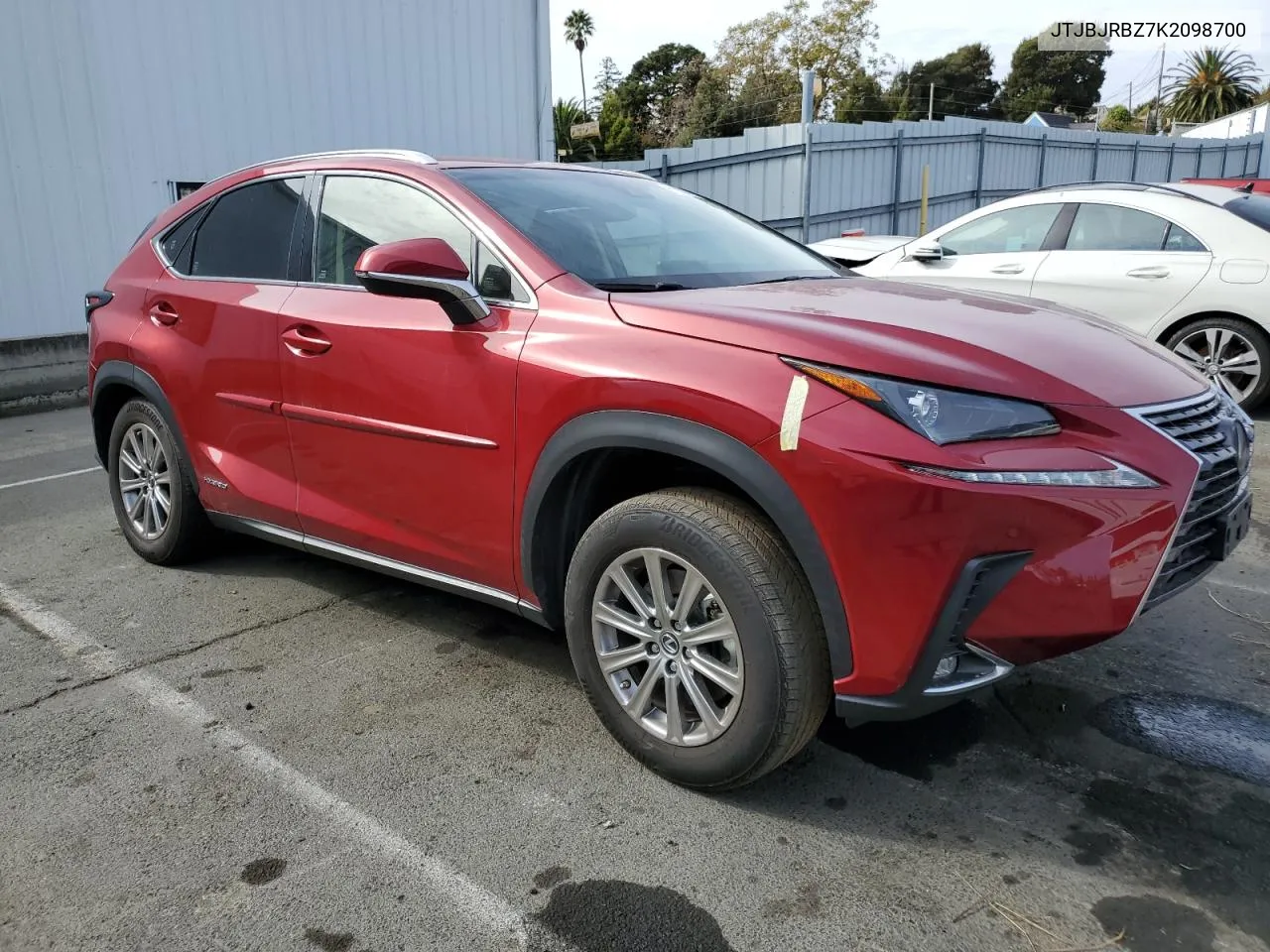 2019 Lexus Nx 300H VIN: JTJBJRBZ7K2098700 Lot: 79107784