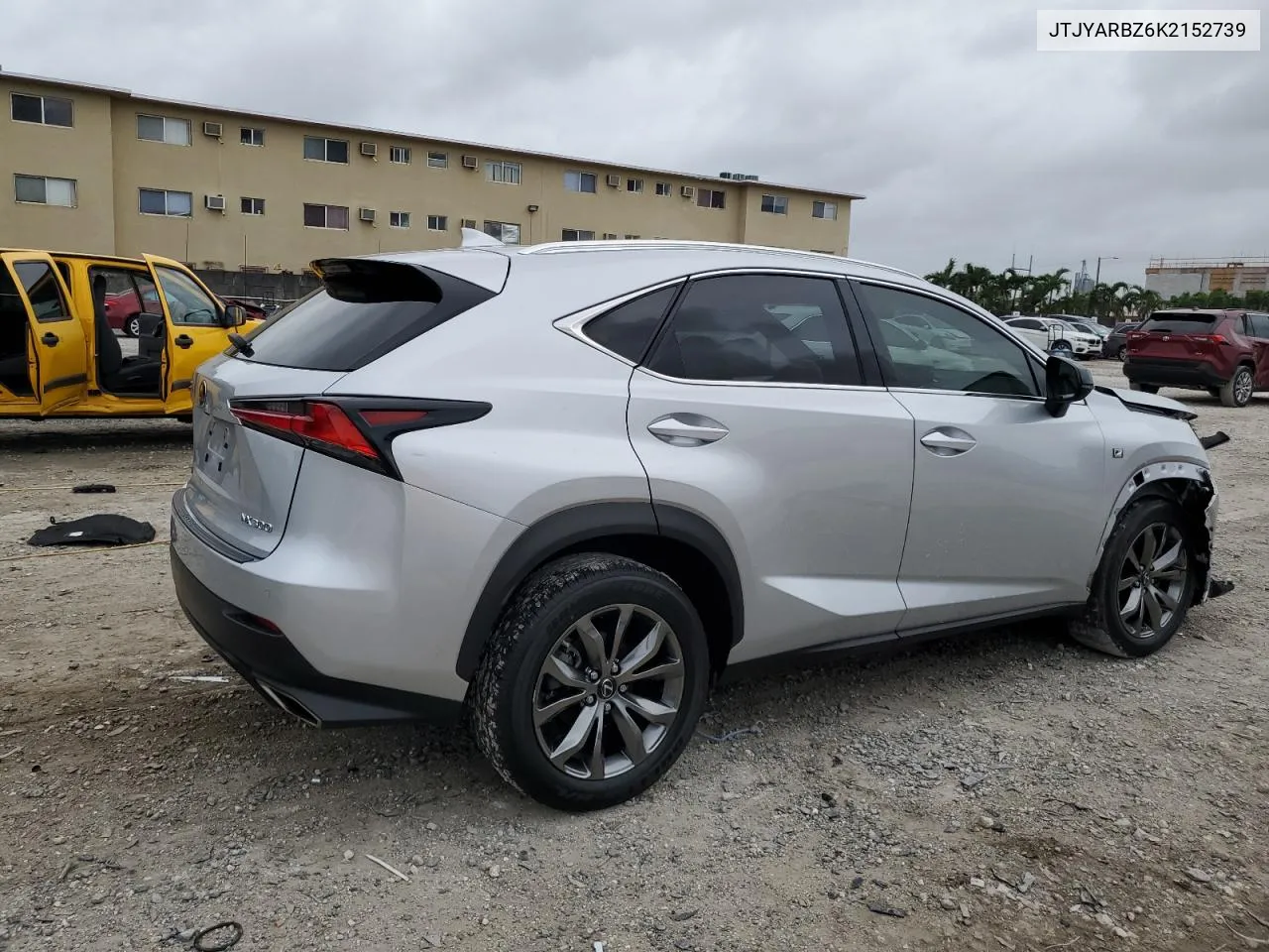 2019 Lexus Nx 300 Base VIN: JTJYARBZ6K2152739 Lot: 79206964