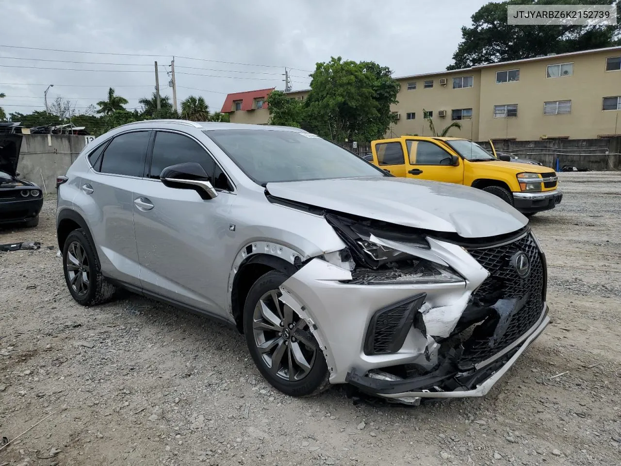 2019 Lexus Nx 300 Base VIN: JTJYARBZ6K2152739 Lot: 79206964