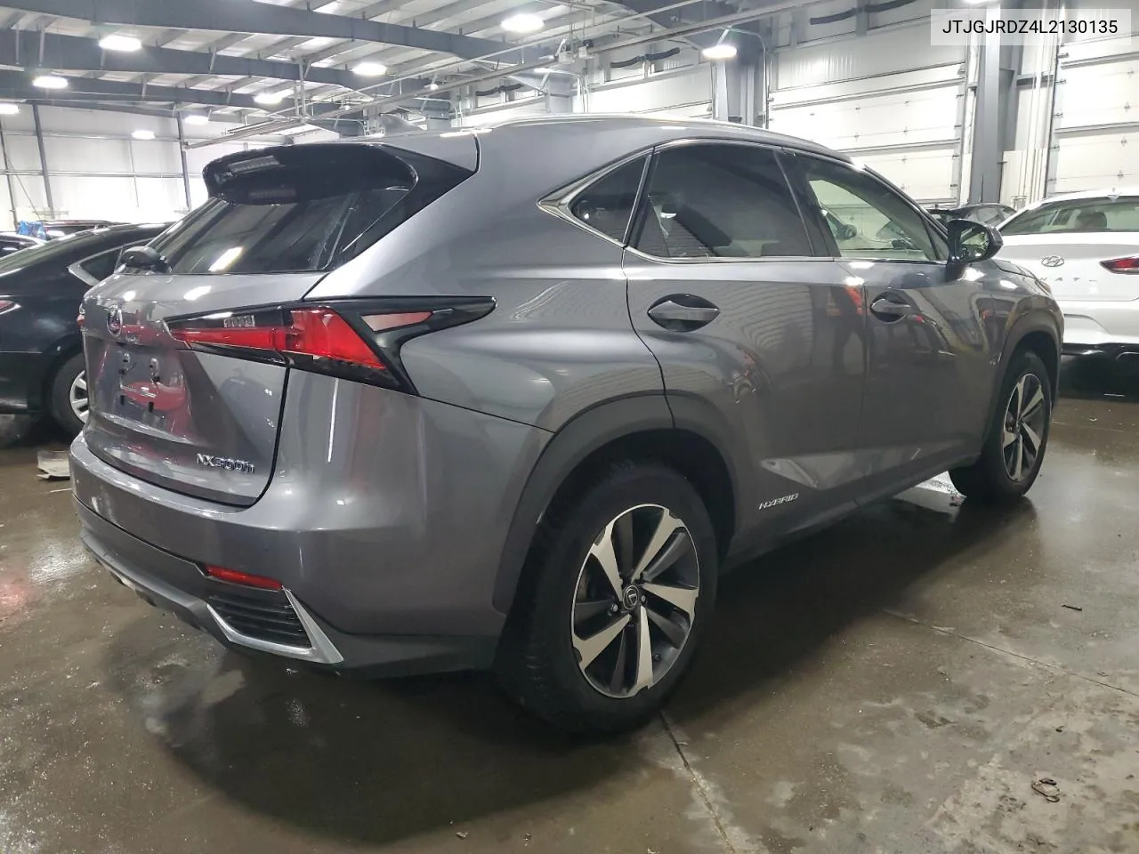 2020 Lexus Nx 300H VIN: JTJGJRDZ4L2130135 Lot: 52344534