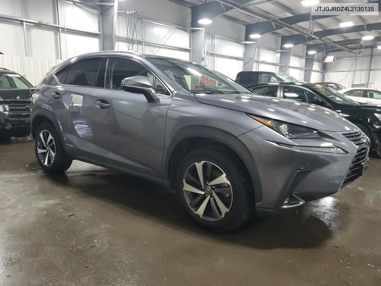 2020 Lexus Nx 300H VIN: JTJGJRDZ4L2130135 Lot: 52344534