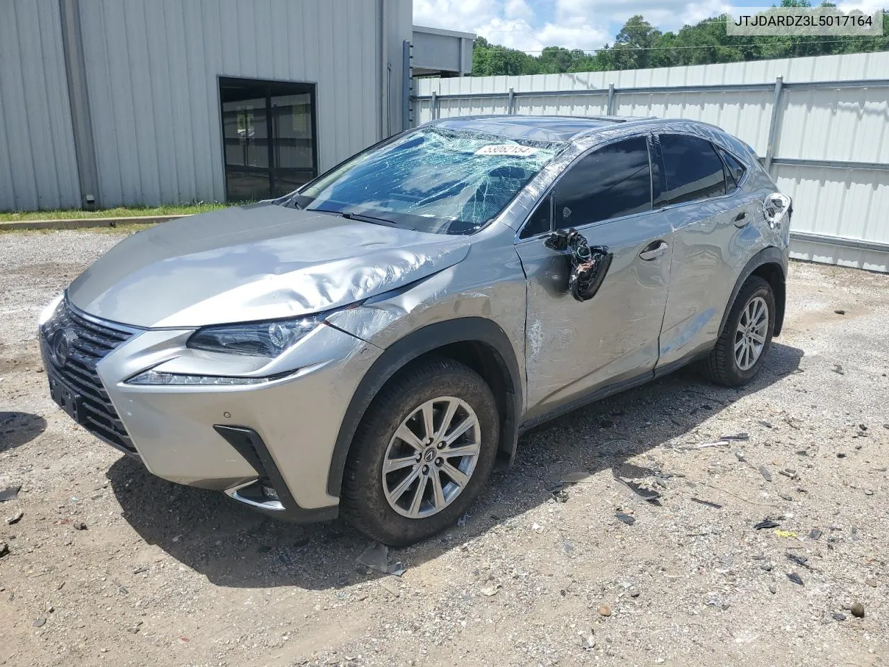 2020 Lexus Nx 300 VIN: JTJDARDZ3L5017164 Lot: 53062154