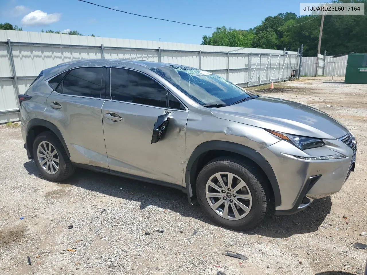 2020 Lexus Nx 300 VIN: JTJDARDZ3L5017164 Lot: 53062154