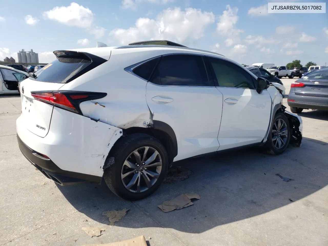 2020 Lexus Nx 300 F-Sport VIN: JTJSARBZ9L5017082 Lot: 55621054