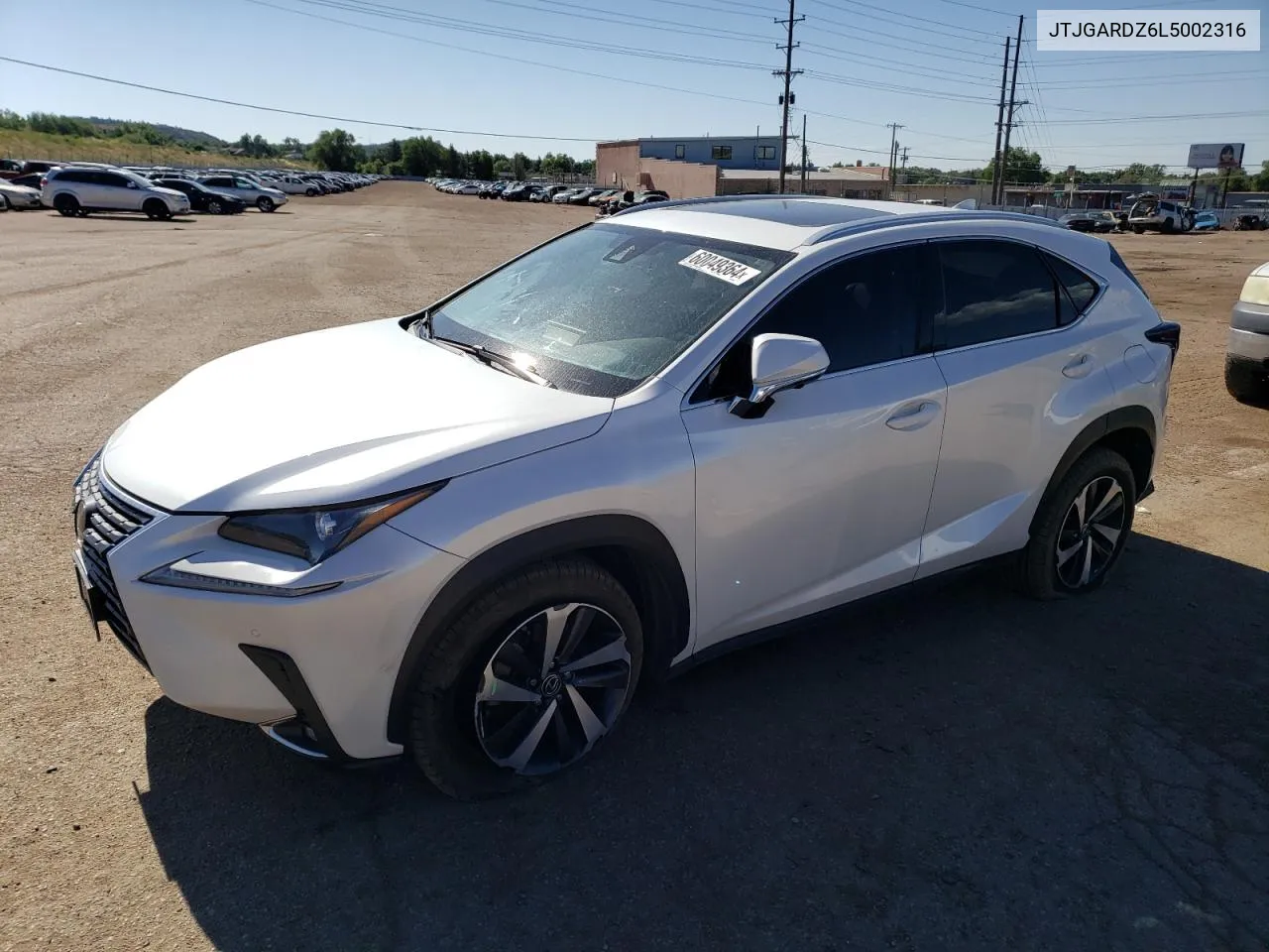 JTJGARDZ6L5002316 2020 Lexus Nx 300